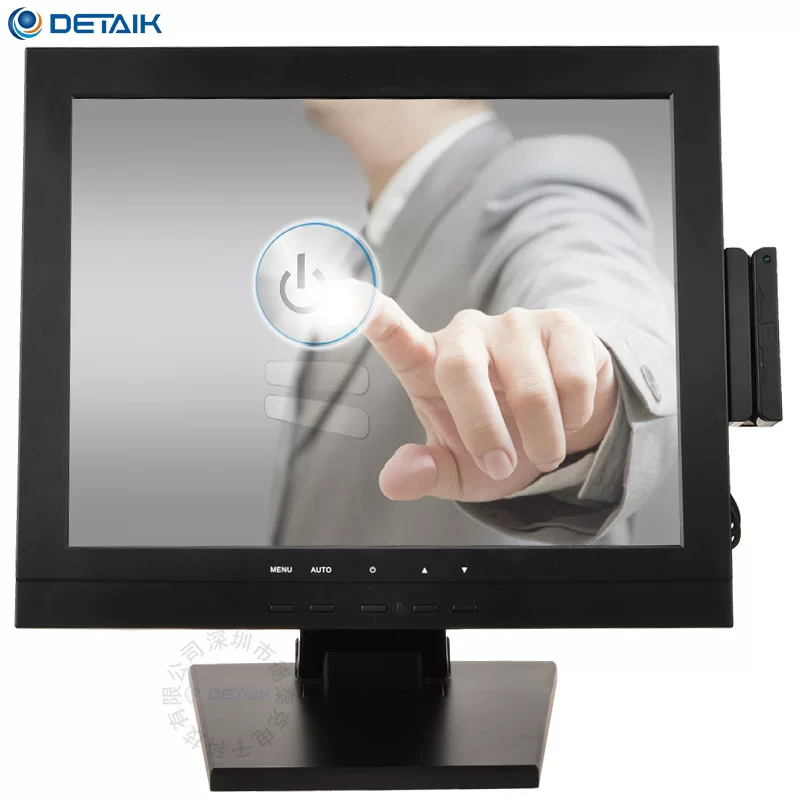 Сенсорный металлический LCD дисплей, 15 дюймов