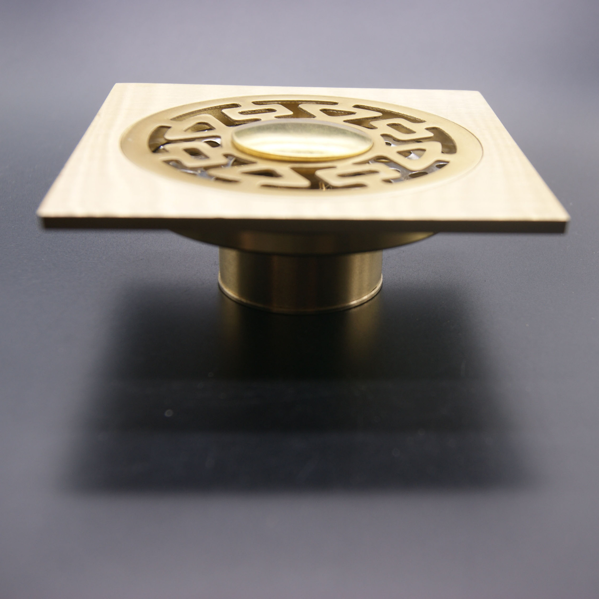 批發全銅防臭地漏 全銅四方防臭 防蟲地漏 自吸防臭地漏