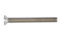 一字沉头螺钉,A2不锈钢  M6x25