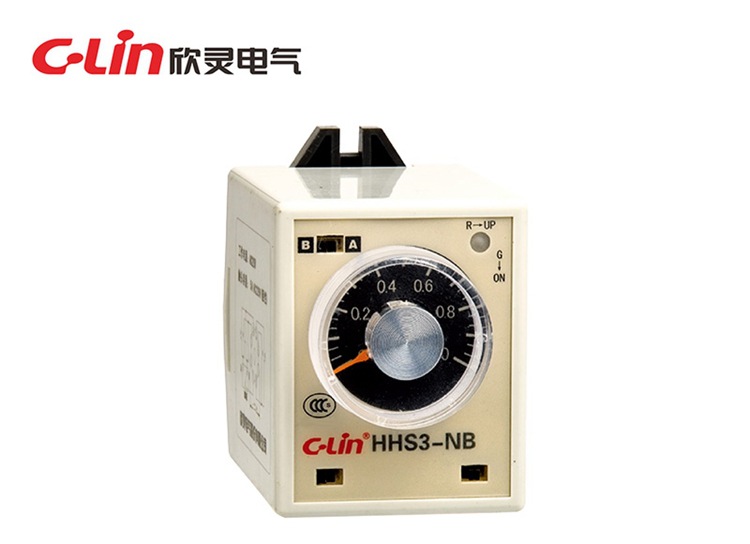 C-Lin欣灵电气时间继电器HHS3 AH2-N 两组通电延时