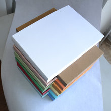 A3+++230g彩色皮纹装订纸彩色卡纸DIY折纸胶装装订封皮纸硬卡纸