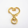 Golden keychain, bag accessory, pendant