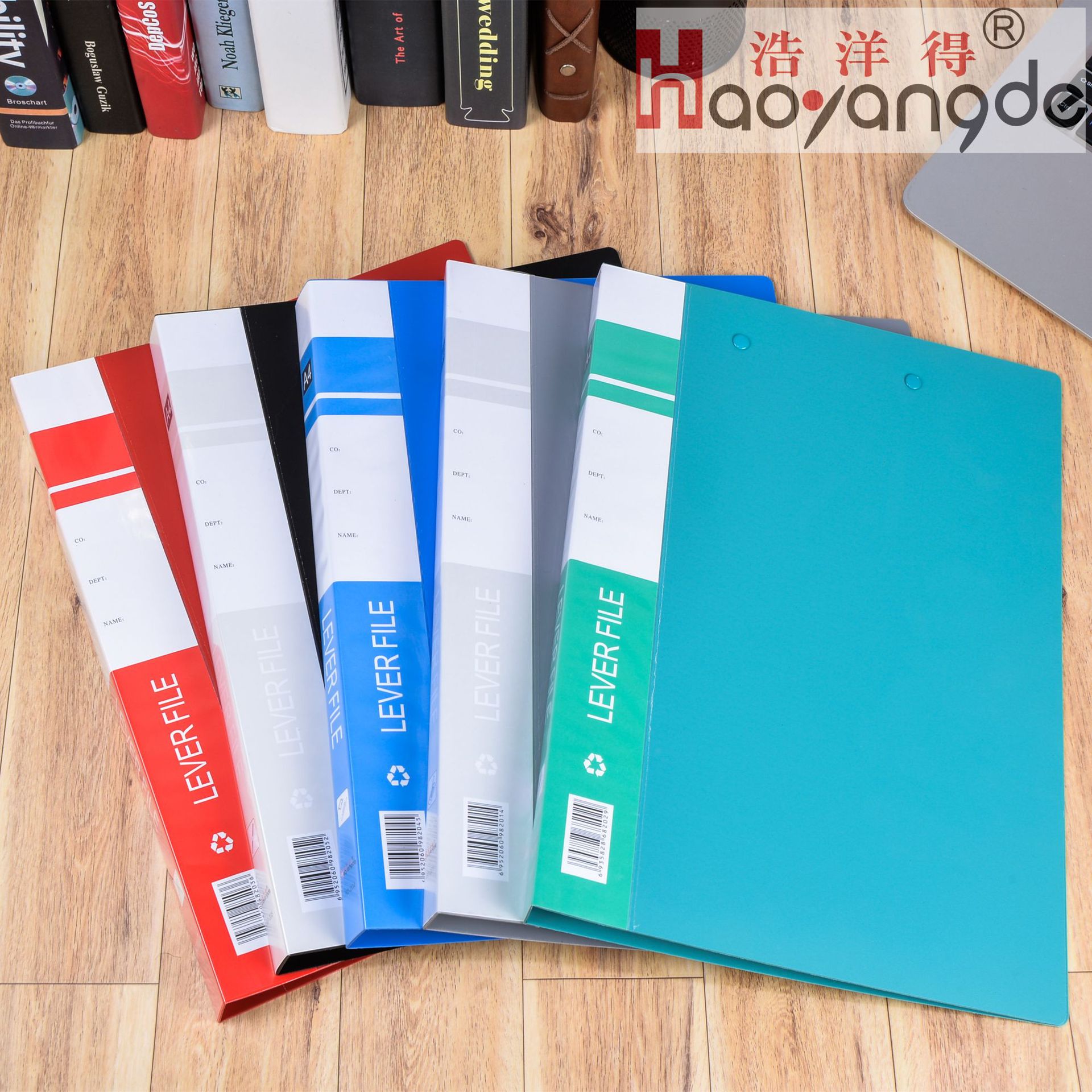 folder A4 Strength to work in an office Folder Plastic Information Booklet Storage Folder customized LOGO