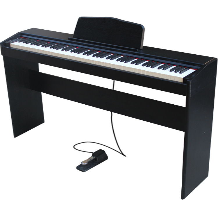 工厂直销88键重锤电子钢琴智能型初学者成人学生考级教学数码钢琴|ru