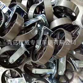 2寸，3寸，4寸 5寸 6寸 8寸 全铁脚轮   重型铸铁脚轮 全铁脚轮