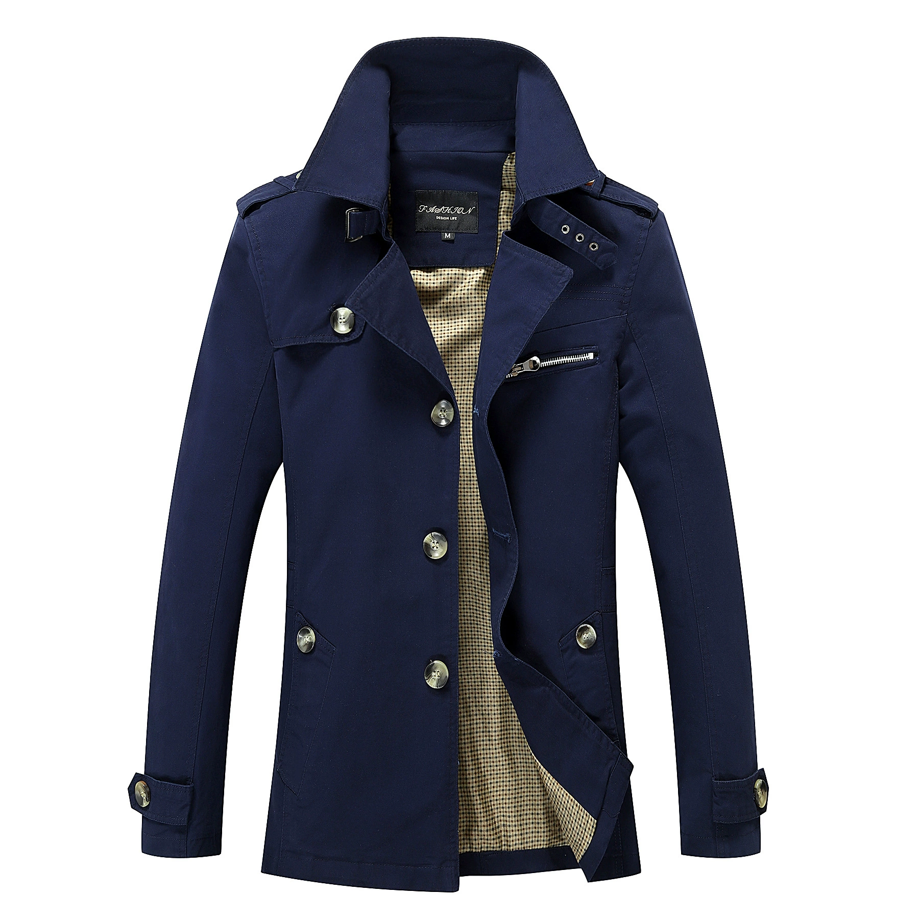 Autumn men's jacket for leisure
