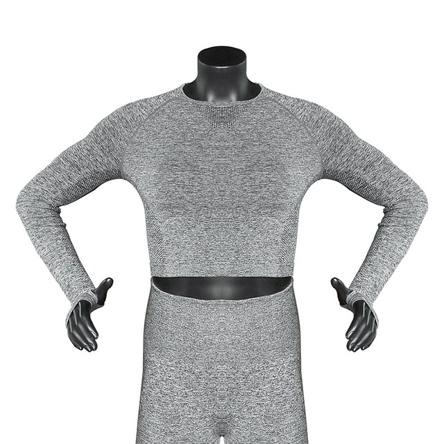 New Autumn Yoga Suit Tight Body Hollow Long Sleeve High Waist Peach Hip Pants