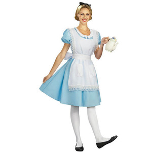 No.61043 Alice in Wonderland Maid Costume Snow White Maid Dress Halloween Cosplay uniform