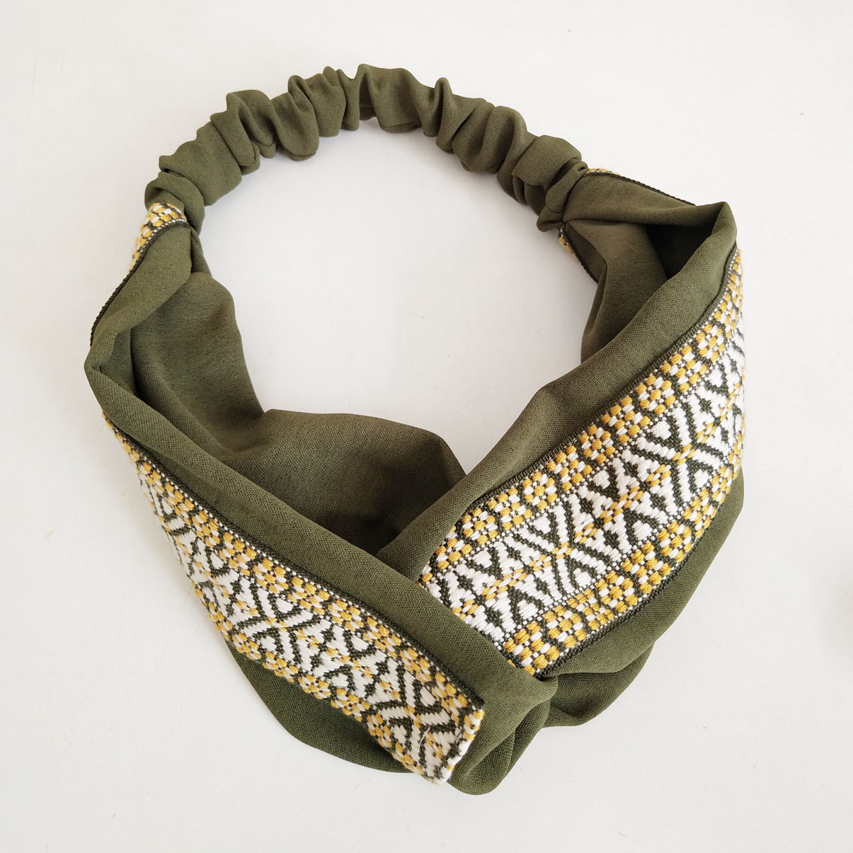 Autunno/Inverno in cotone coreano e canapa in stile etnico tinta unita abbinato alla fascia incrociata HB81001_voghion.com