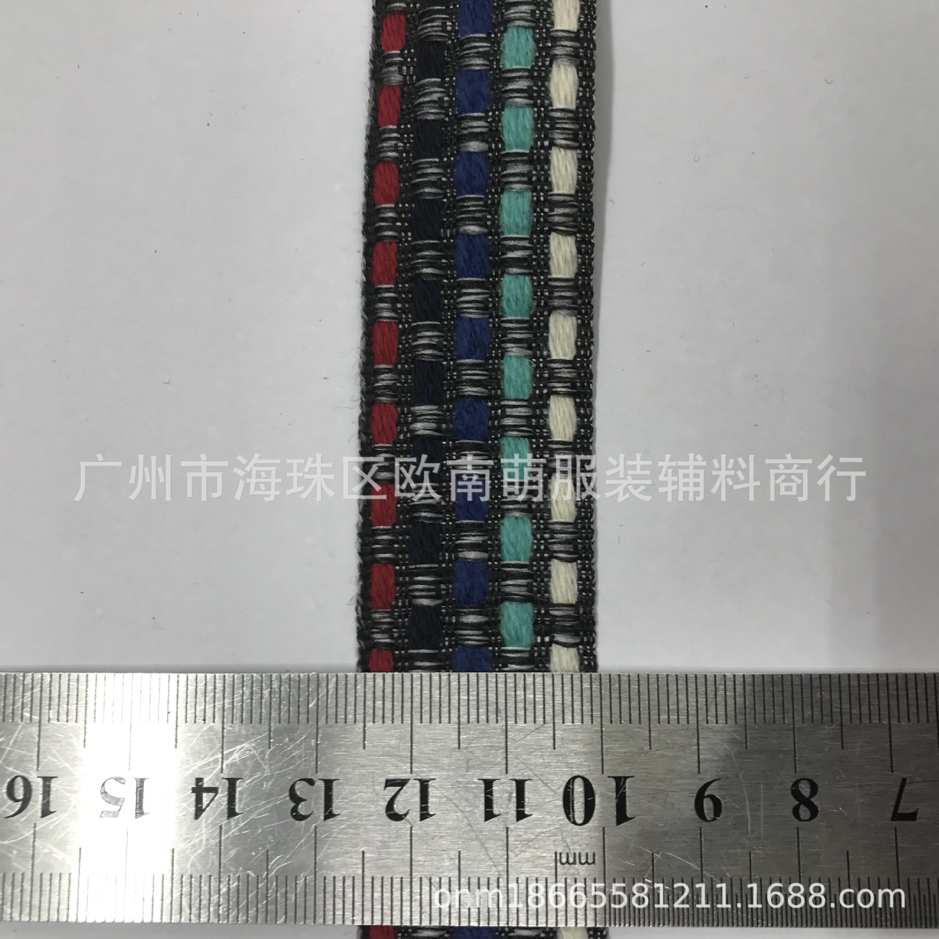 厂家直销25mm小香风民族风鞋材腰带家纺服装服饰饰品辅料花边织带