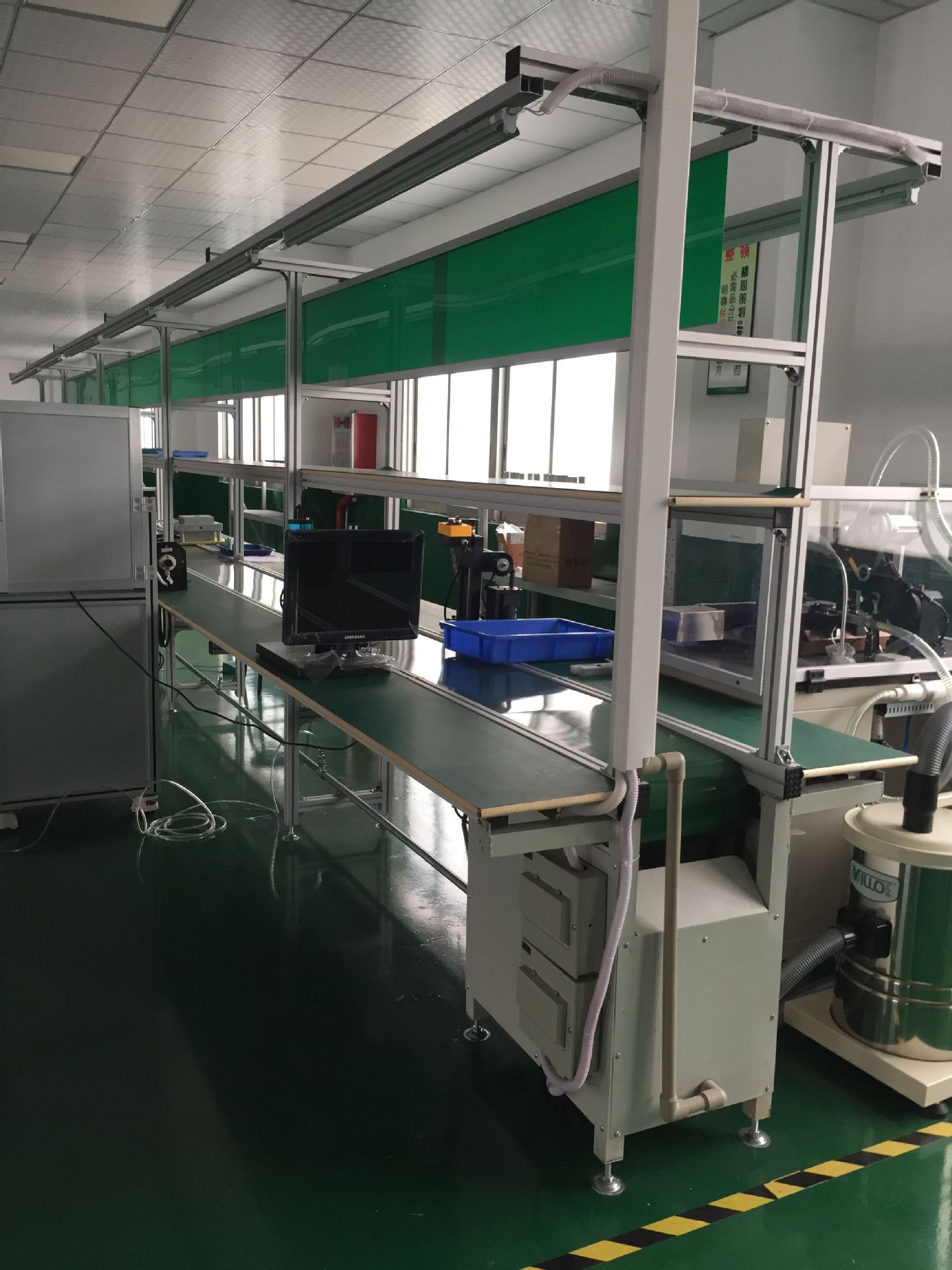 供应流水线铝材组装线装配线PVC皮带线生产厂家深圳流水线厂家