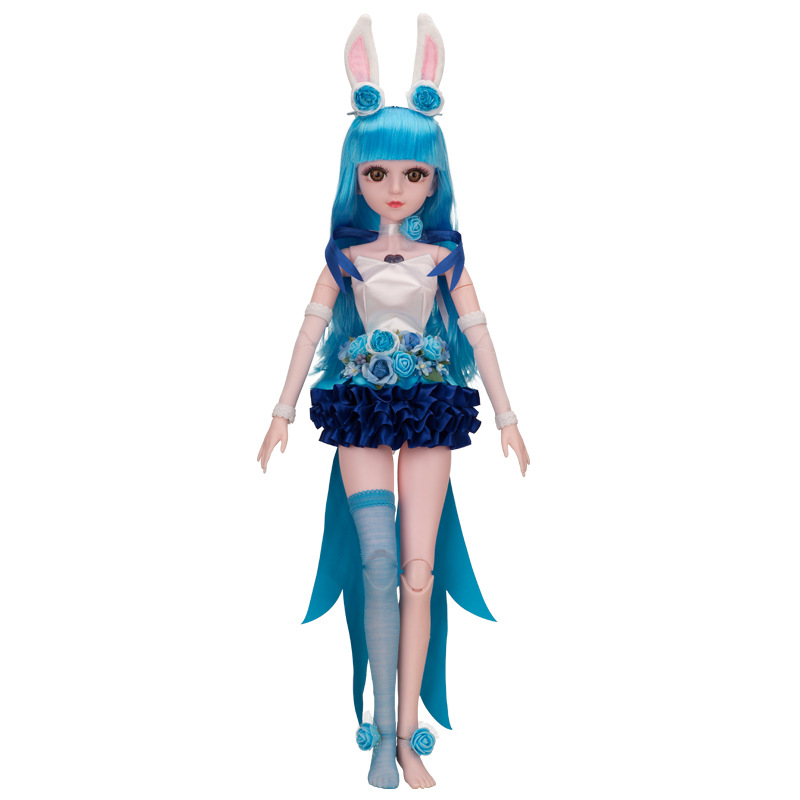 芭比丽人60CM王者 BJD叶罗多丽凯丝蒂儿童玩具大娃娃荣耀公仔手办