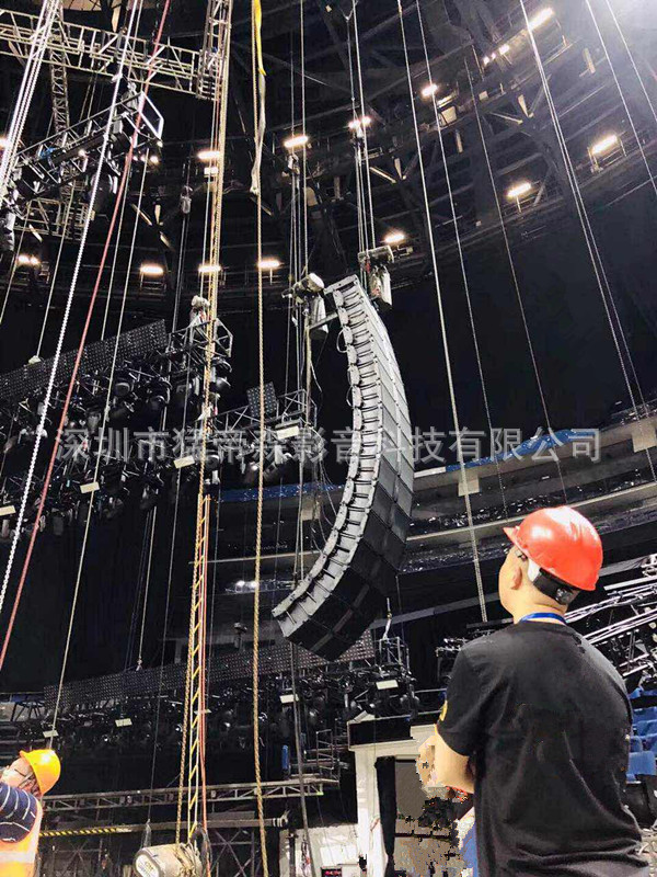 厂家线阵音箱 线阵音箱批发 户外演出音箱 舞台灯光专业音箱