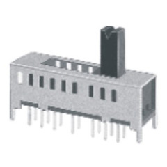 SS-26D02(2P6T)拨动开关 拨档开关