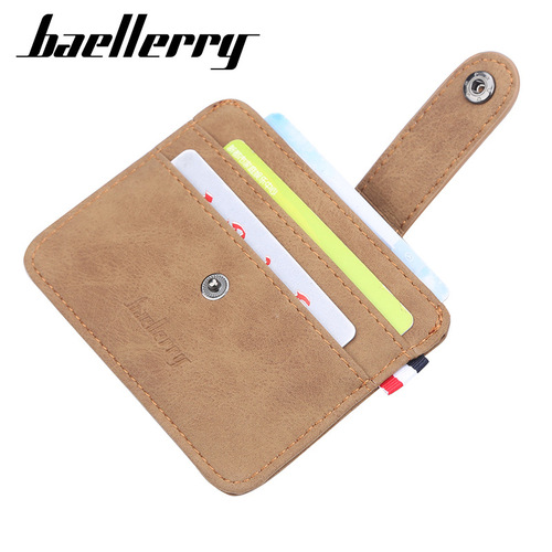 baellerry new men's card holder with multiple card slots, card holder, business card holder, bank bus card holder, one piece drop shipping