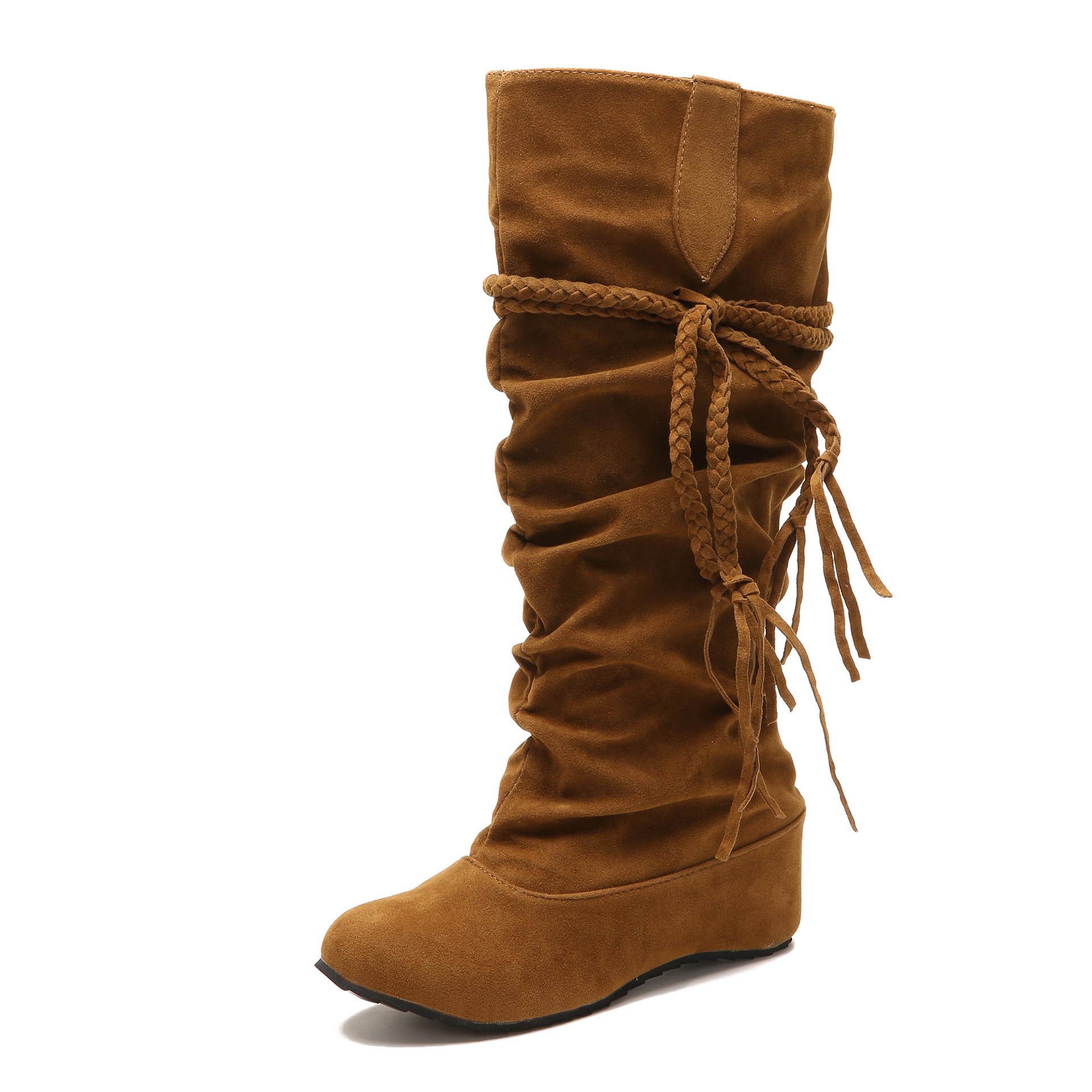 Bottes femme en Daim - Ref 3354693 Image 71