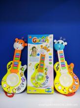 儿童乐器玩具卡通小鹿英文IC多功能动物吉他乐园
