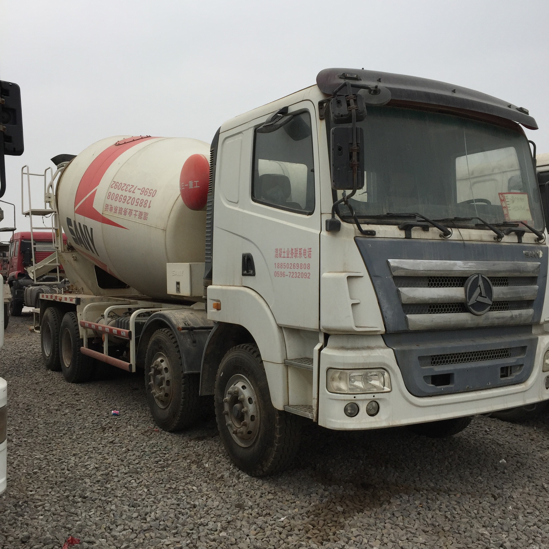 二手搅拌车12方 混泥土搅拌车16方 三一混凝土商砼罐车卖多少钱