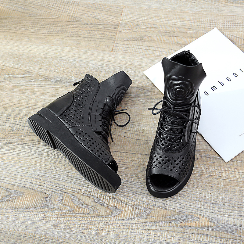 Chaussures été pour femme en Caoutchouc - Ref 3346646 Image 4