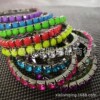 Children's fluorescence acrylic elastic bracelet