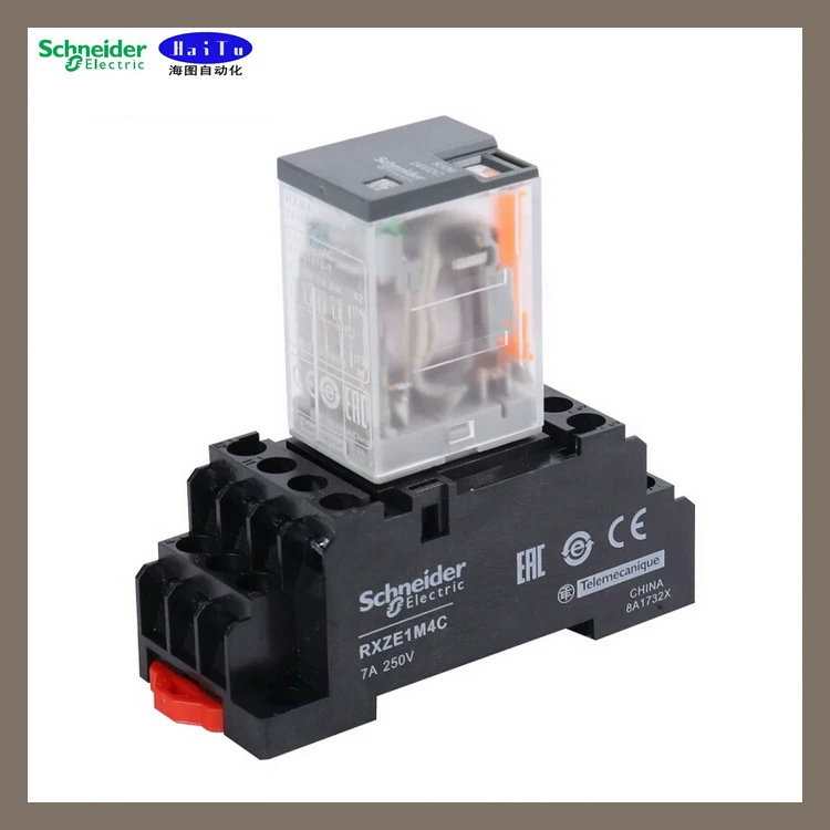 Оригинальный промежуточный реле Schneider RXM4LB2BD, 14 контактов, 5A, DC24V, новый