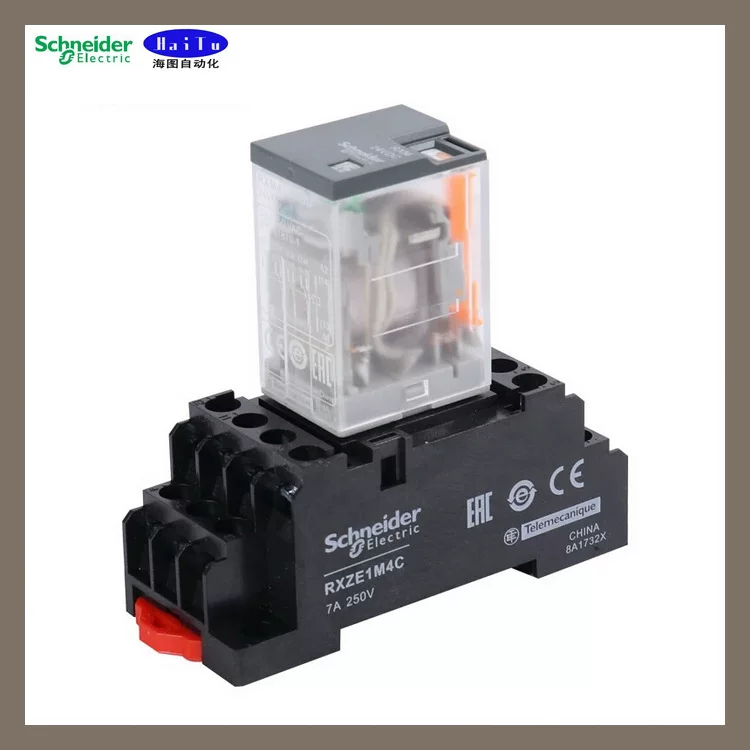 Оригинальный промежуточный реле Schneider RXM4LB2BD, 14 контактов, 5A, DC24V, новый
