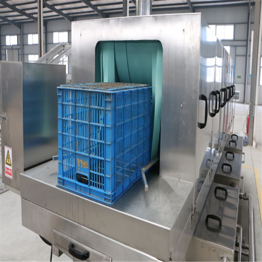 物流托运筐清洗机 自动隧道式洗筐机 畜禽周转筐高压喷淋清洗机