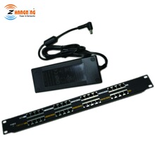 �C��ʽPOEģ�K��16��POE�п������̫�W���ע������48V120W�Դ
