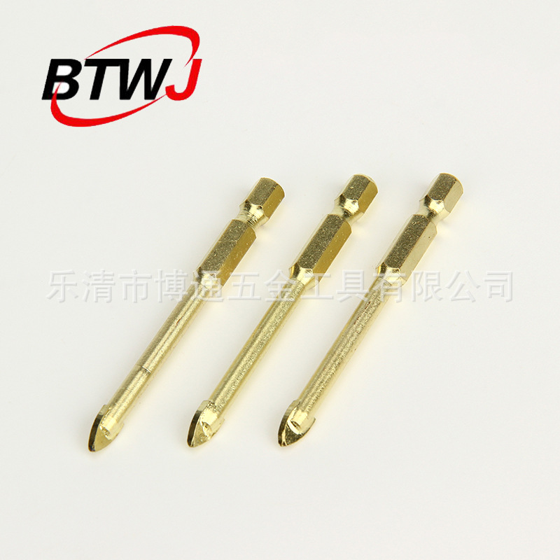 现货供应工业合金三角钻陶瓷三角钻玻璃钻头瓷砖大理石打眼钻头