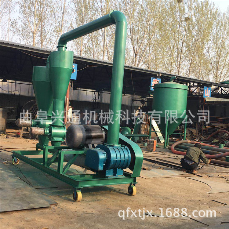 水泥粉 粉煤灰装罐车气力输送吸粮机 封闭式粮食风送输送机