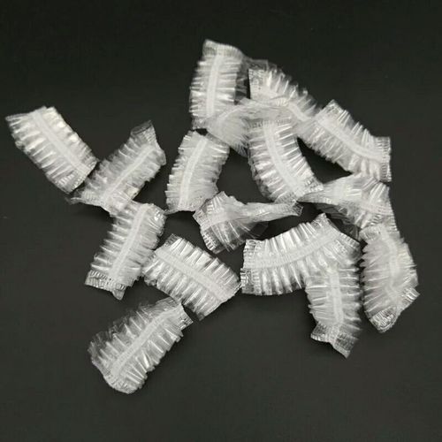 Disposable waterproof plastic earmuffs, oil-baked hair dyeing earmuffs, bathing, shampooing, ear protection, waterproof earmuffs wholesale