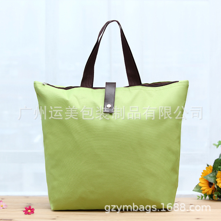 厂家定 制 牛津购物布袋 牛津布包多用出口 可来图来样定 做