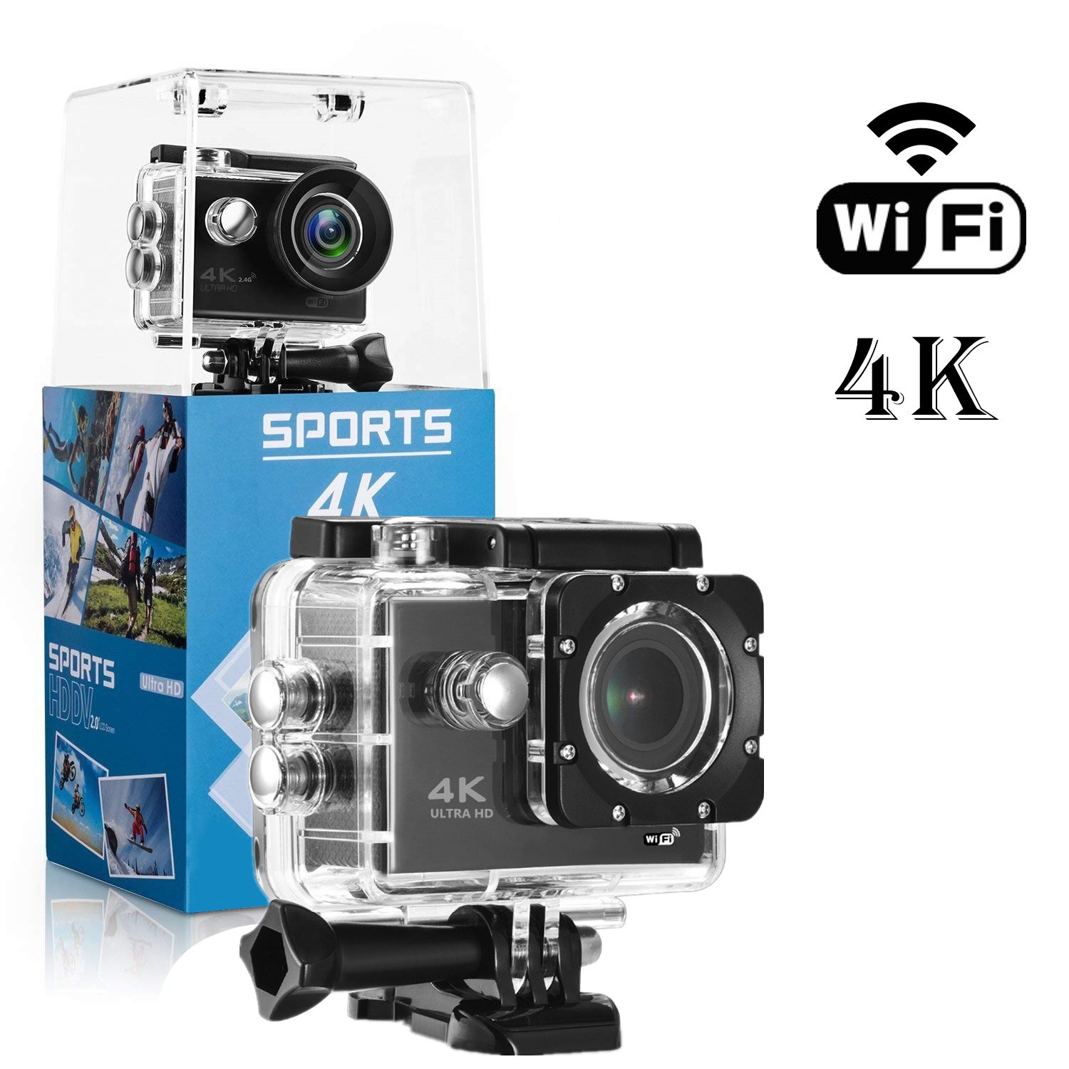 Caméra 4K étanche Wifi 20 MP - Ref 3431840 Image 19