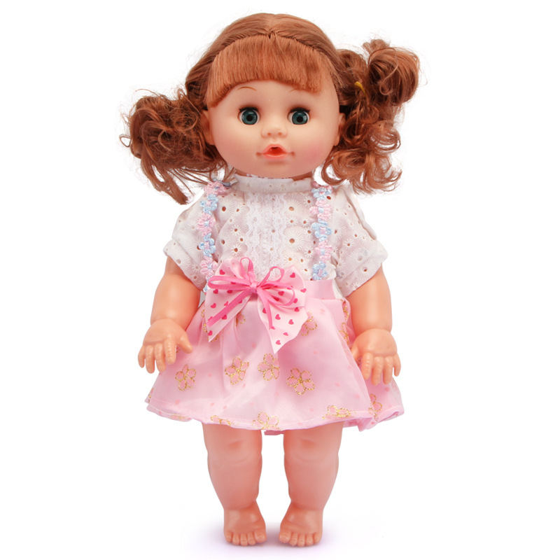 Fabricantes al por mayor muñecas de simulación de muñecas beben agua orina orina 128 tipos de pronunciación juguetes para hombres y niñas