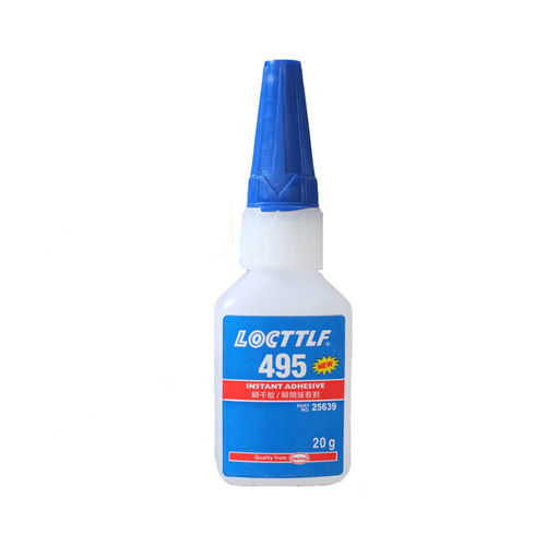 Leqin 495 strong glue transparent quick-drying bonding hard plastic metal wood PVC rubber instant glue 20g