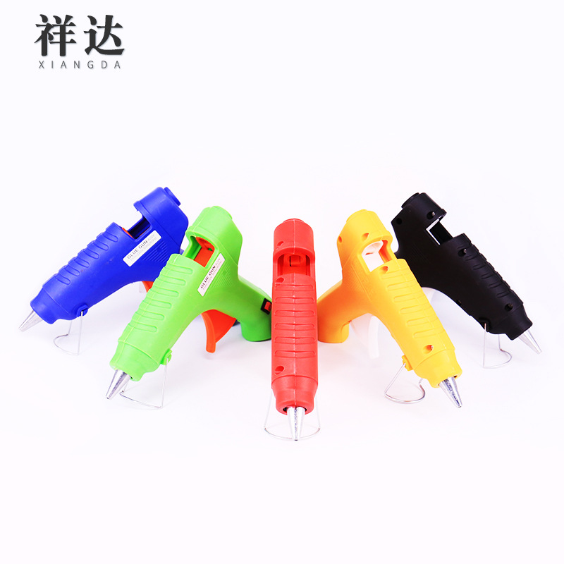 跨境供应多功能热熔胶枪 40W熔胶点胶设备 手工DIY多彩热熔胶枪