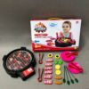 Family realistic electric toy, interactive kitchen, for children and parents