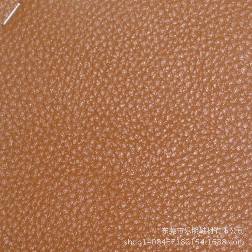 JP8001现货毛底荔枝纹1.0MM厚PU鞋材手袋欧洲皮革