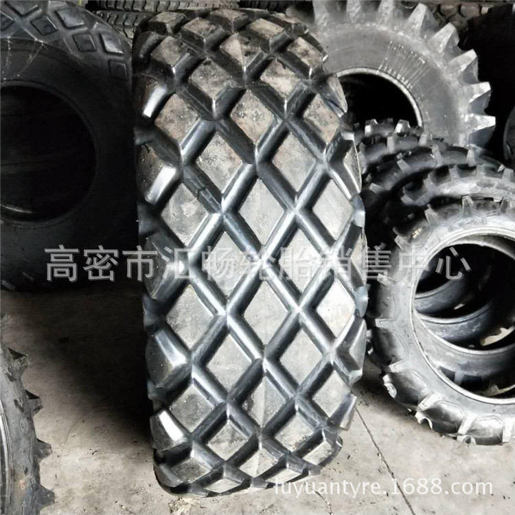 压路机轮胎 23.1-26 菱形花纹 23.1-26 轮胎 压路机轮胎