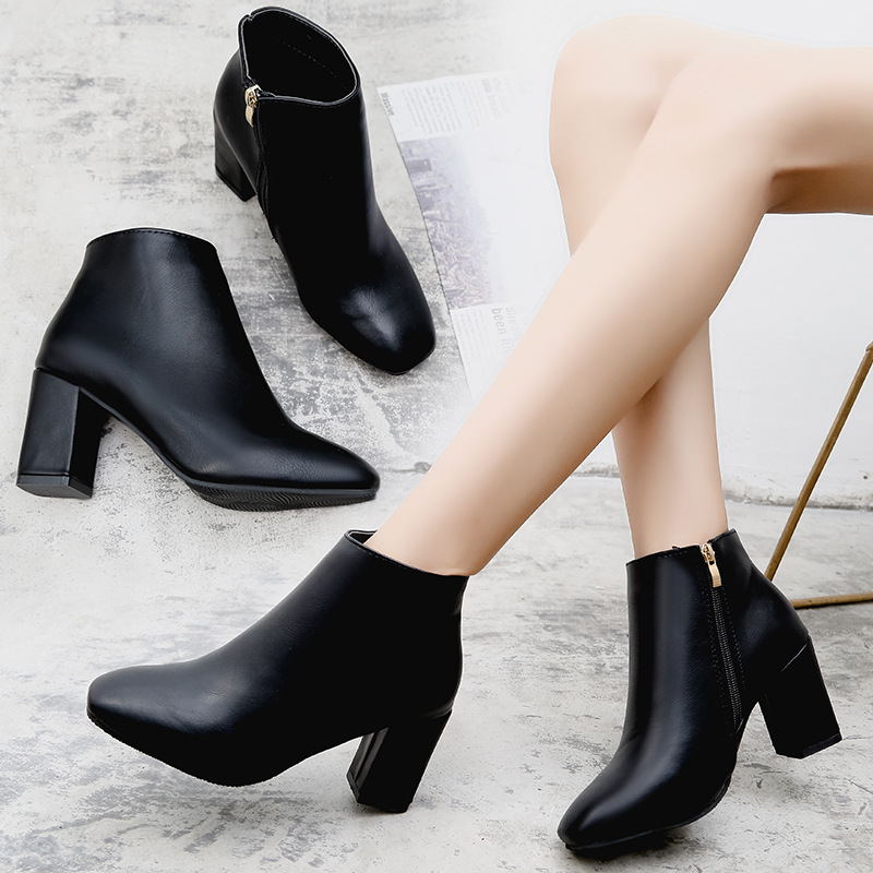 Bottes femme en PU artificiel - Ref 3355483 Image 19