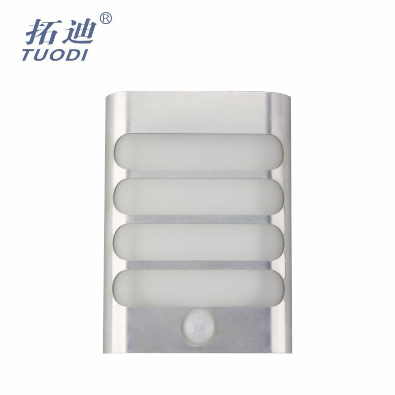 拓迪LED智能感应灯USB充电小夜灯壁灯跨境爆款自粘贴式LED壁灯