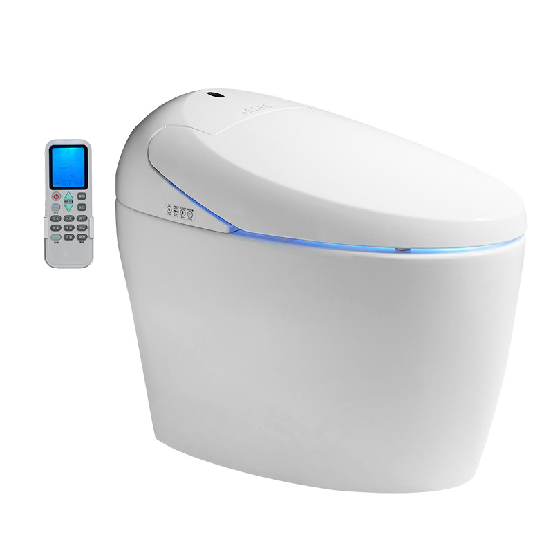 低价外贸款批发座圈加热一体式智能马桶 全自动坐便器电动马桶