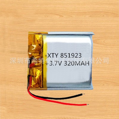 工厂供应851923  3.7V 320mAh蓝牙音响