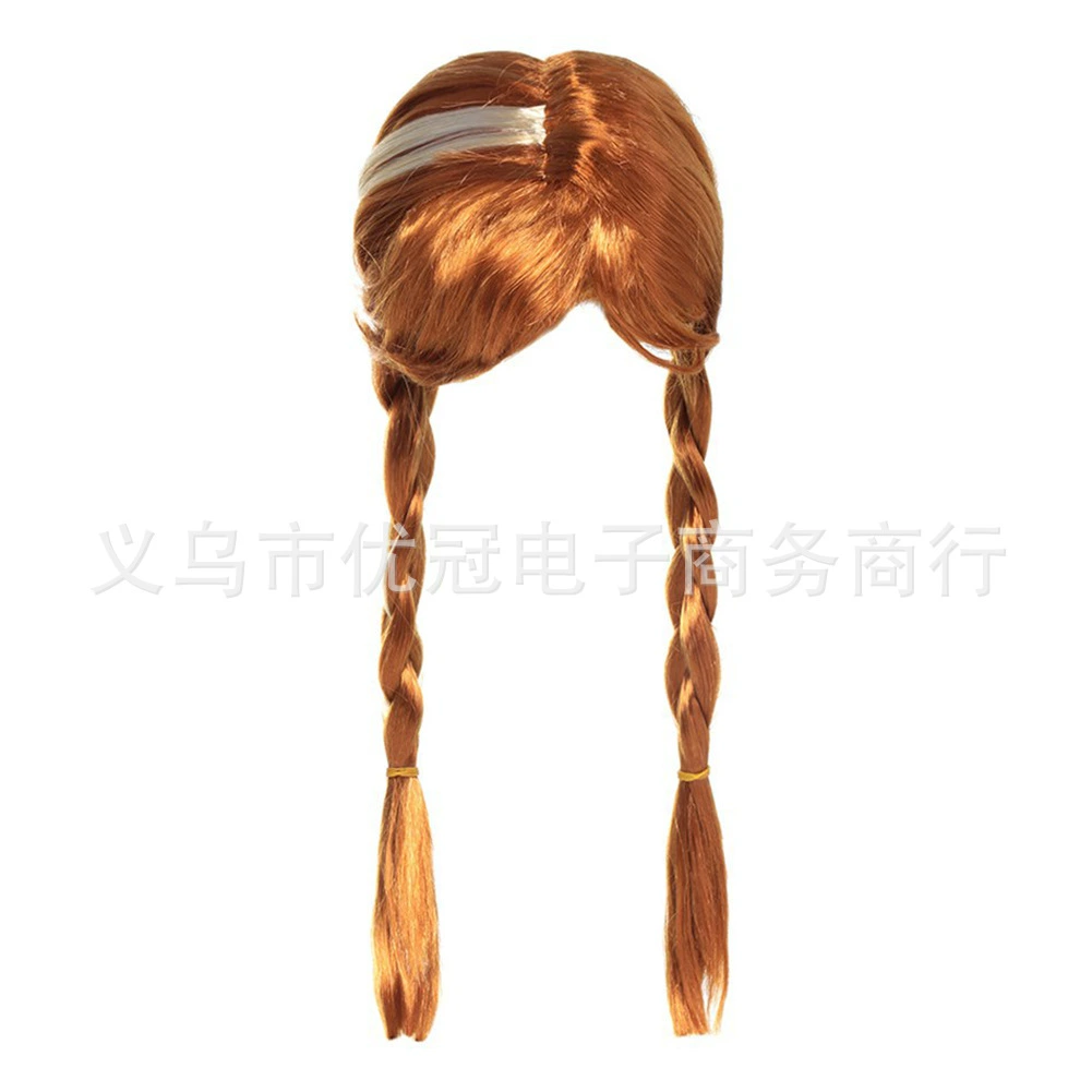 Детское серебряное украшение дляprincess, brown wig, (Физические), косплей