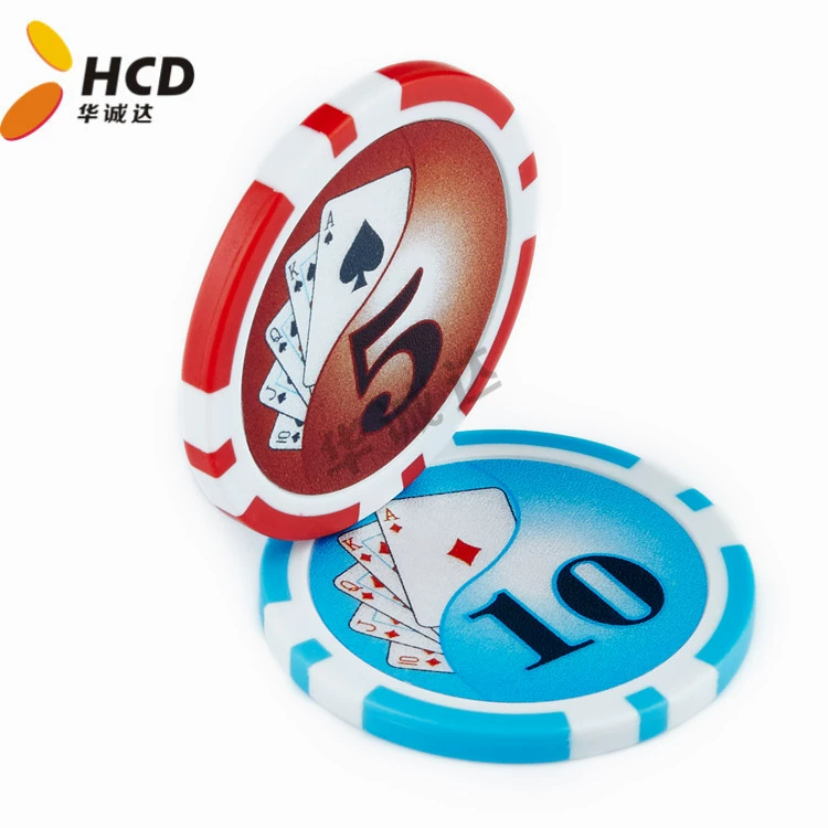 HCD чип глины 14 грамм буквы чип покер чип