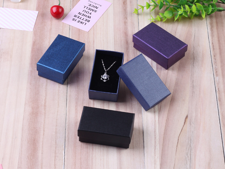 Fashion Style Fashion Solid Color Paper Jewelry Boxes 1 Piece