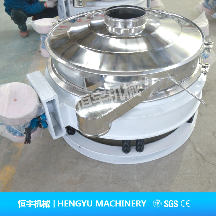 恒宇供应双电机直排筛 面粉用振动筛 量大直下式振动筛