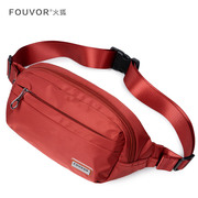 夏季女士腰包2018新款时尚休闲帆布包包运动跑步包收银包尼龙小包