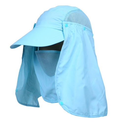 Wholesale outdoor 360-degree anti-UV quick-drying hat, sun visor, jungle hat, fisherman hat, fishing hat