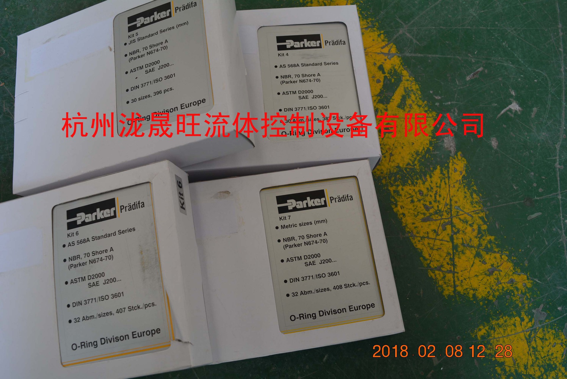 特价供应派克PARKER密封圈盒370405N0674 (kit 5)